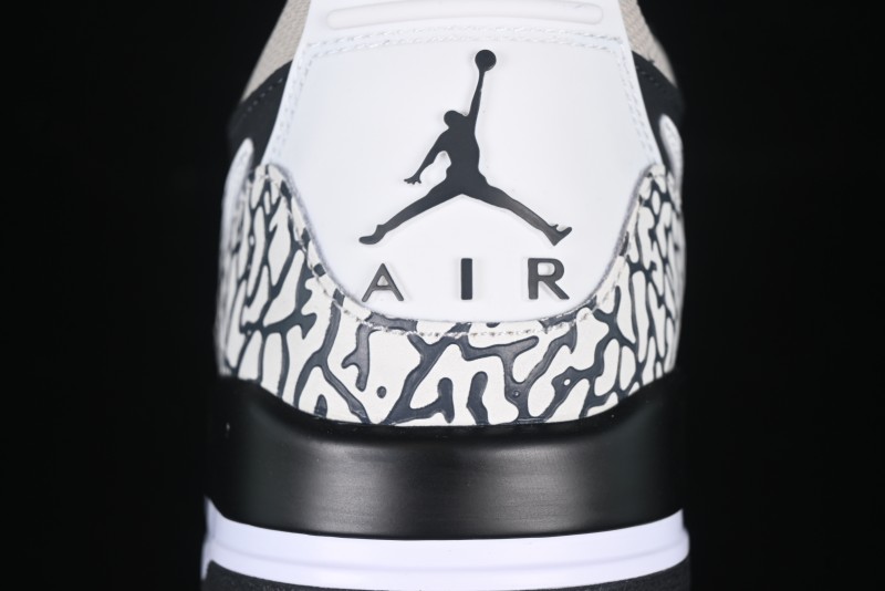 Nike Air Legacy 312 Low "Black/Sail/White" - Premium Style with Elephant Print Details