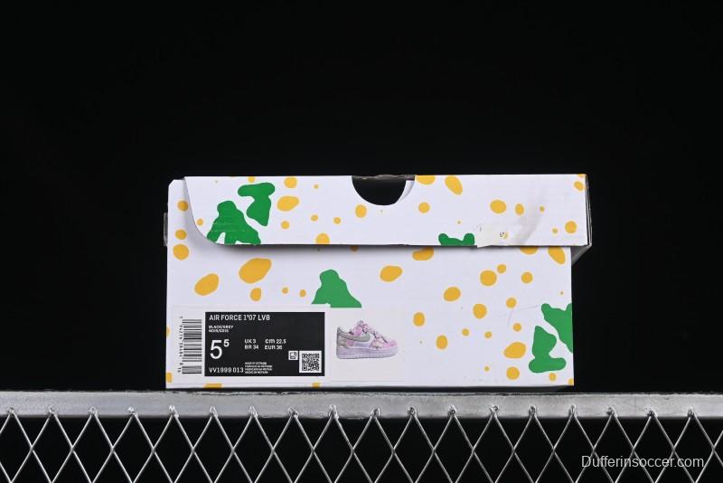 Nike Air Force 1'07 Low Casual Sneakers with Cherry Blossom Design - VV1999-013