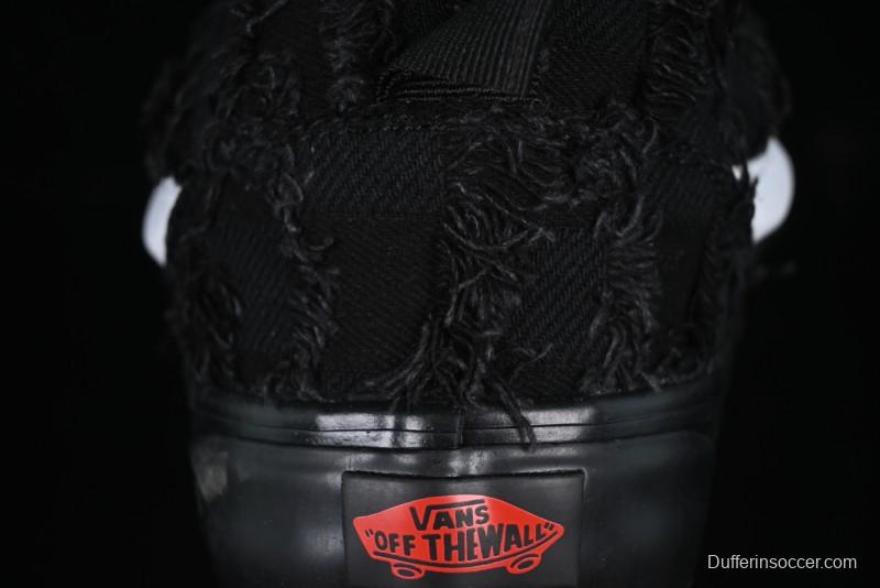 Vans Vault OG Era LX "Distressed Black" Premium Skate Sneakers