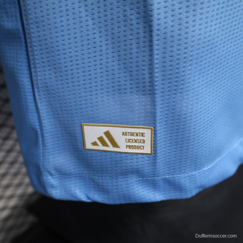 Player Version 25/26 Real Madrid Blue Goalkeeper Jersey