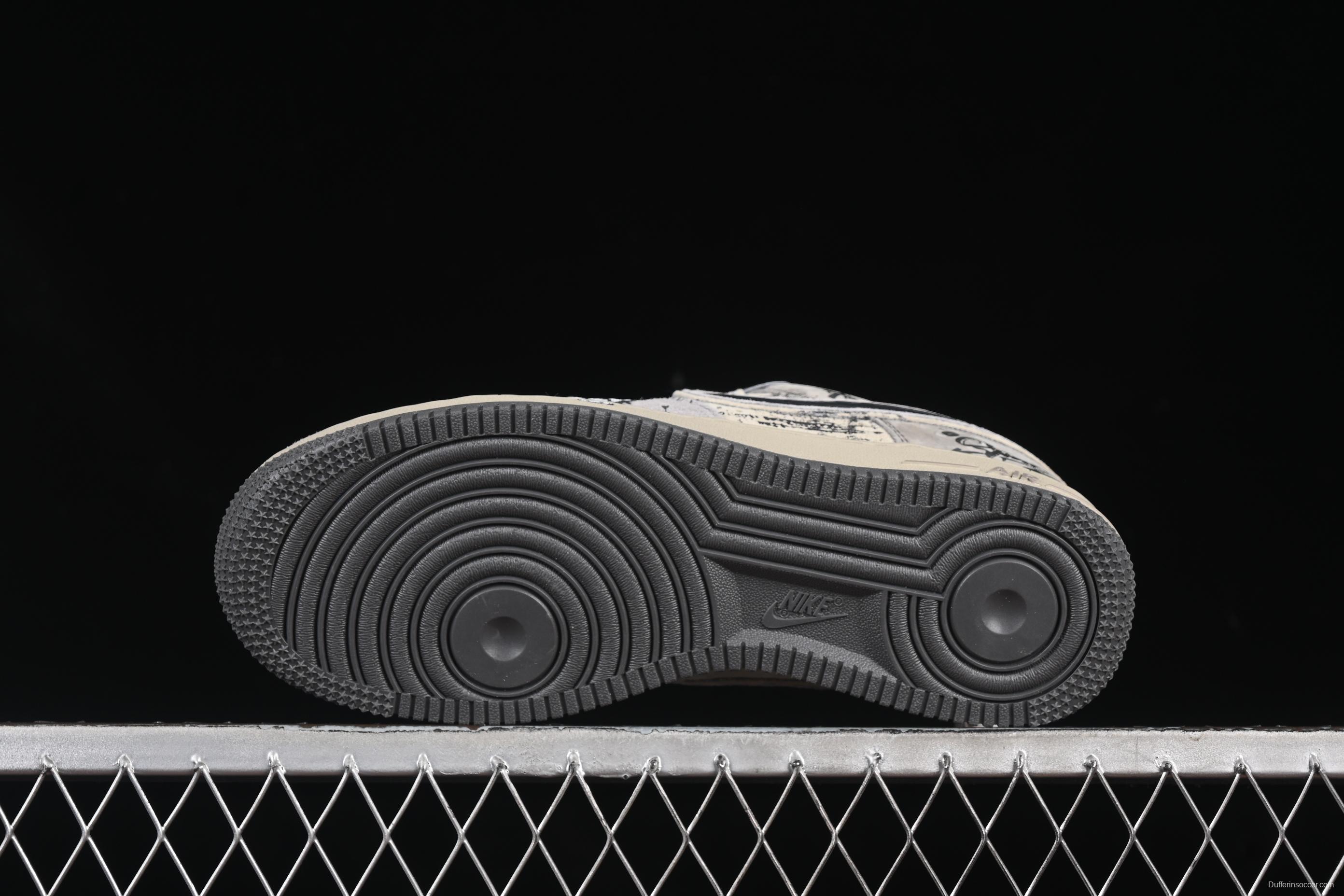 Nike Air Force 1'07 Low Dark Skull Casual Sneakers - YD2425-660