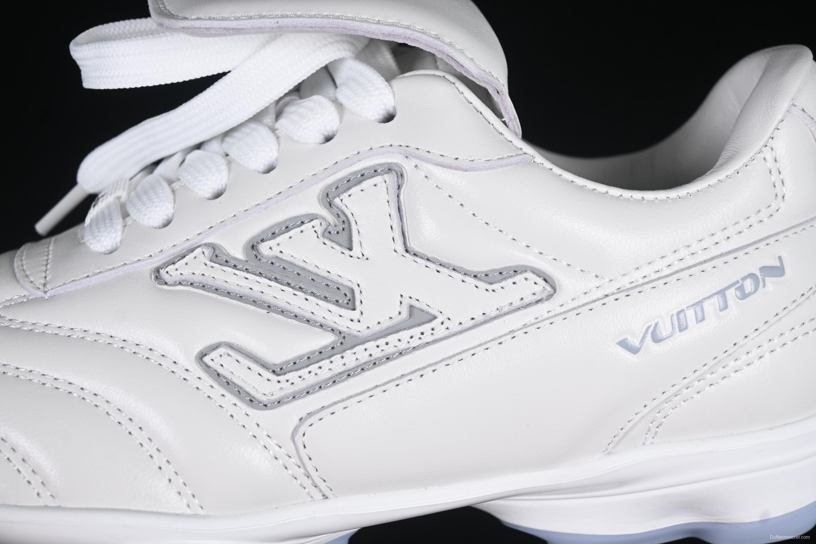 Louis Vuitton Footprint Soccer Low-Top Lifestyle Sneakers White - AJF6