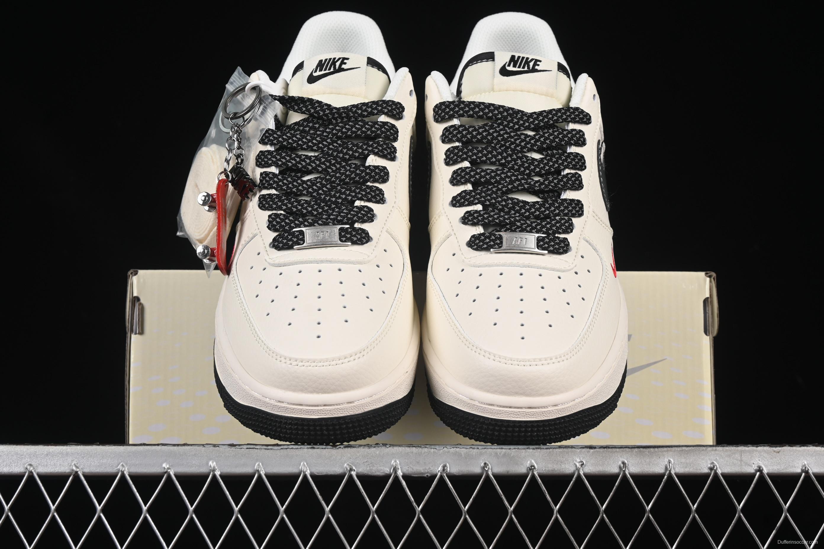 Nike Air Force 1 '07 Low Supreme Casual Sneakers with Full-Length Air Cushion - HH7518-038