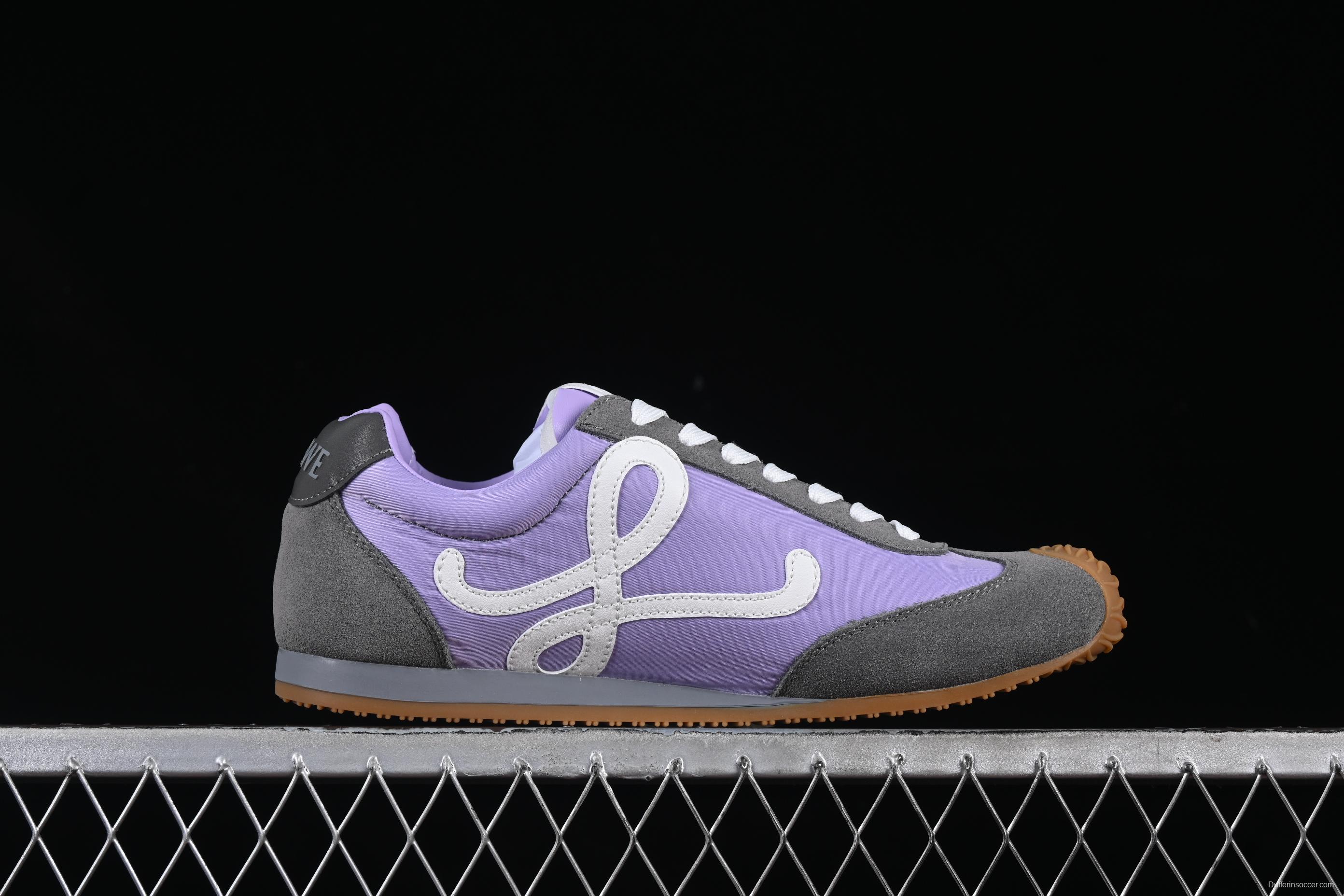 Loewe Ballet Runner 2.0 Sneakers Retro Style Lightweight Casual Shoes - PURPLE