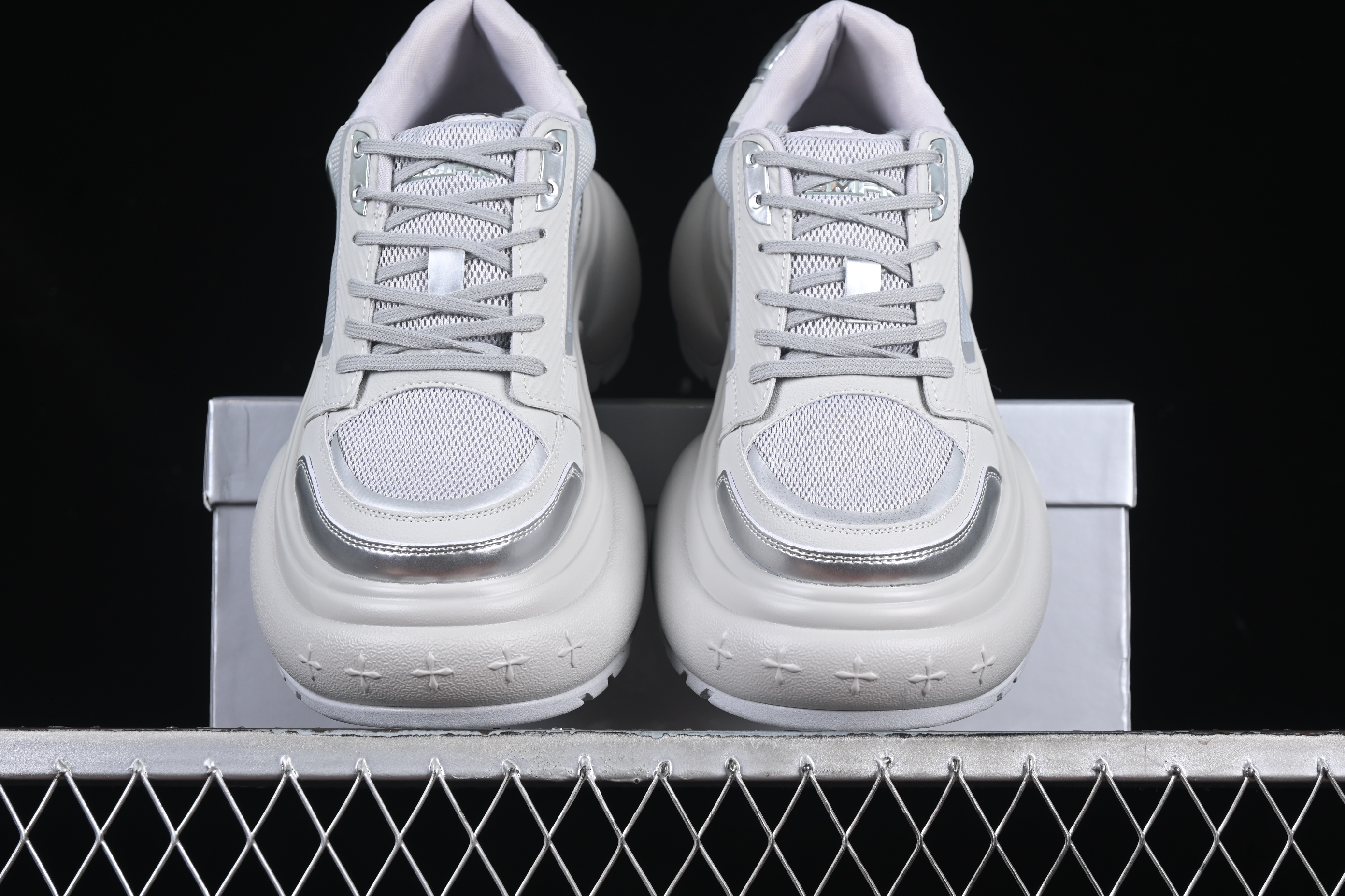 SMFK FUTURE RIPPLE Low-Top Fashion Sports Casual Shoes in Gray - AJD4