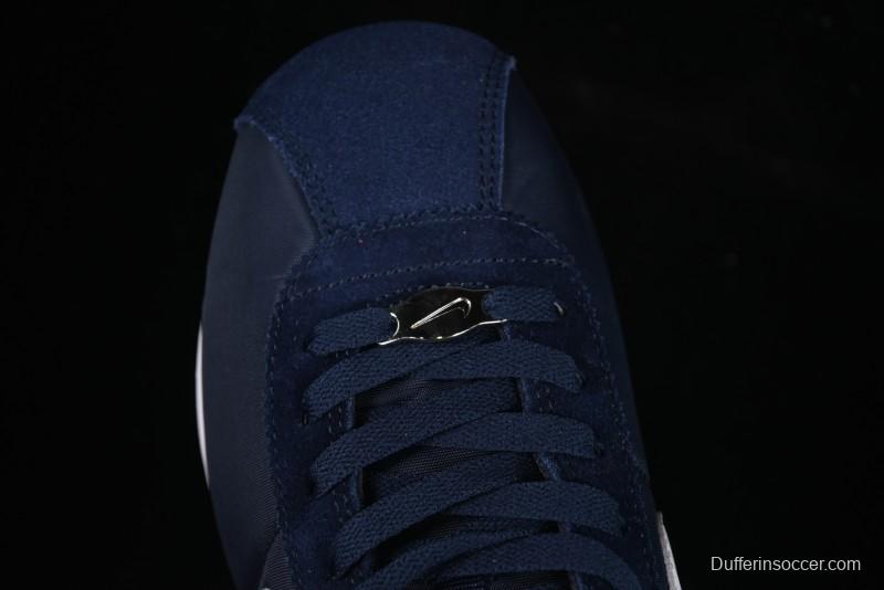 Nike Classic Cortez Leather Retro Running Shoes with Cushioned Sole - HF0263-400