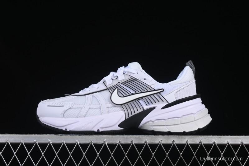Nike Runtekk V2K Retro Low-Top Running Shoes with Cushlon Midsole and Anti-Slip Design - HF5342-100