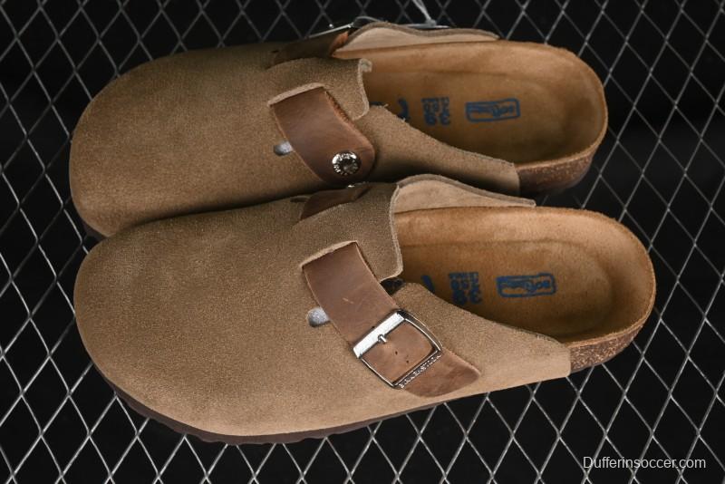 Birkenstock Arizona Soft Footbed Sandals with Suede Leather and Lambswool Lining - G.D4