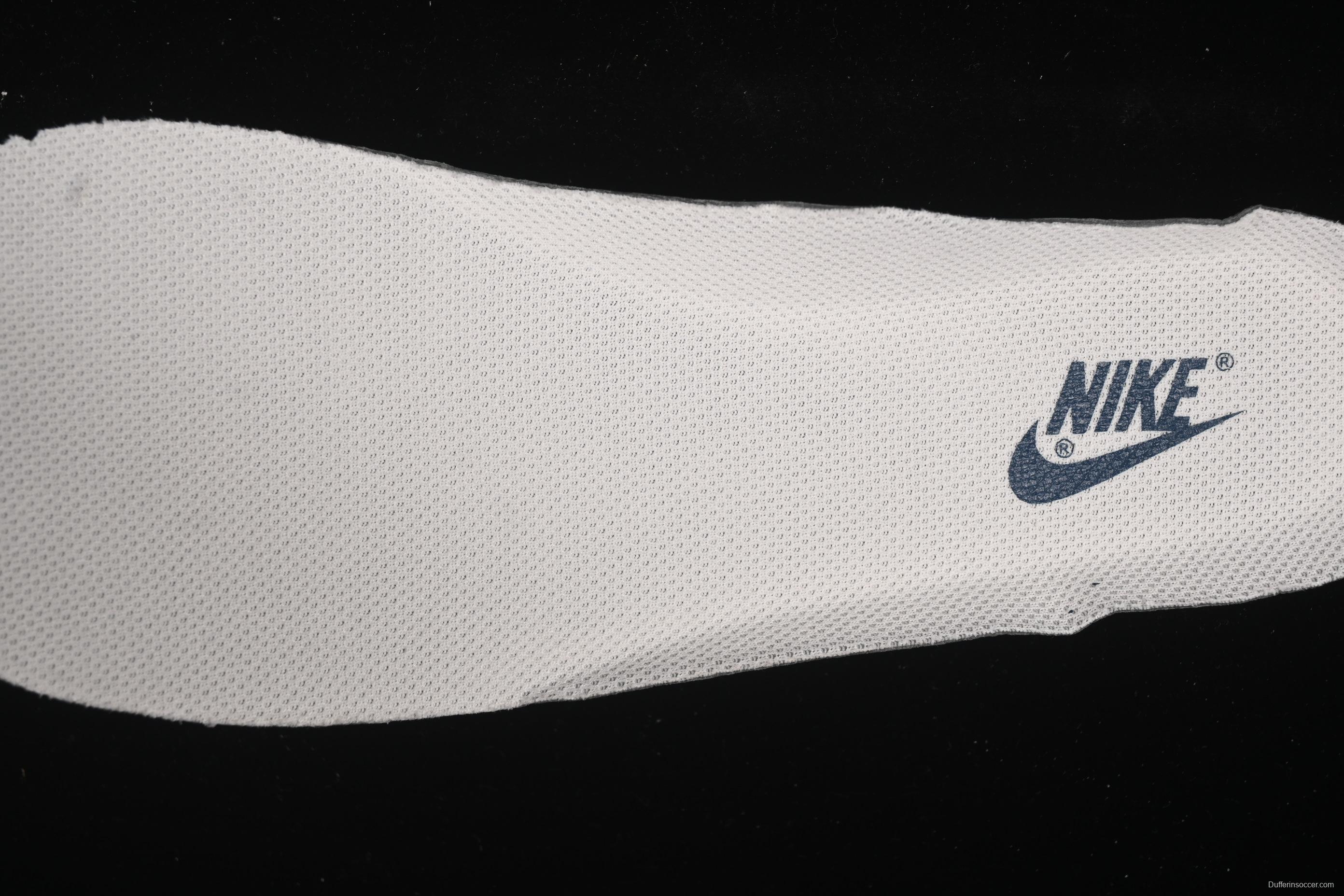 Nike Air Force 1'07 Low Collaboration Sneakers with Navy Blue Accents - HH7518-073