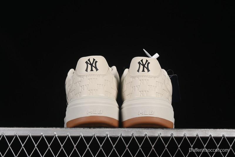 New York Yankees Chunky Liner Mid Denim Monogram Platform Sandals - 3ASXE015N50CRS