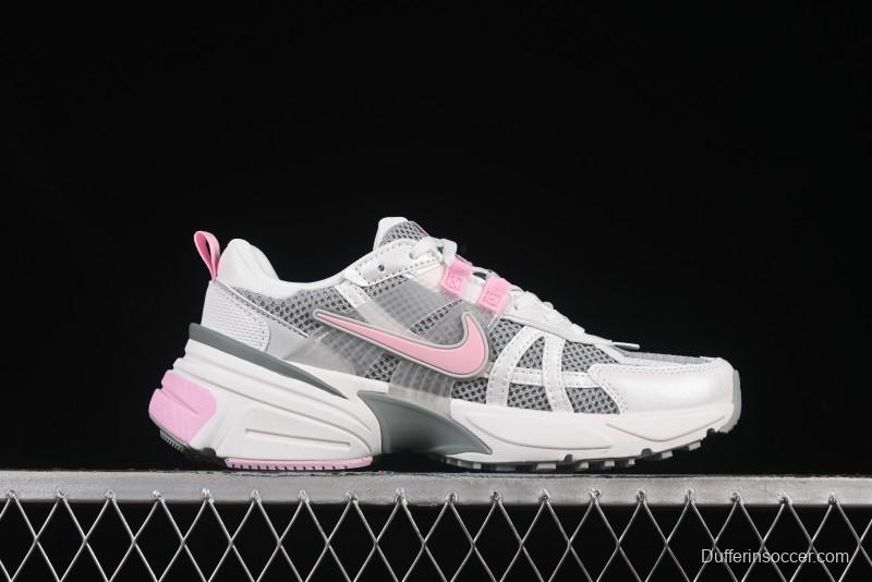 Nike Runtekk V2K Run Cushioned Anti-Slip Retro Low-Top Running Shoes - HQ4046-100