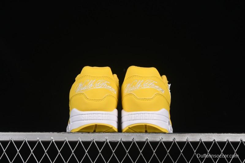 Nike Air Max 1 Retro Running Shoes with Half-Sole Air Cushion - HF8813-700