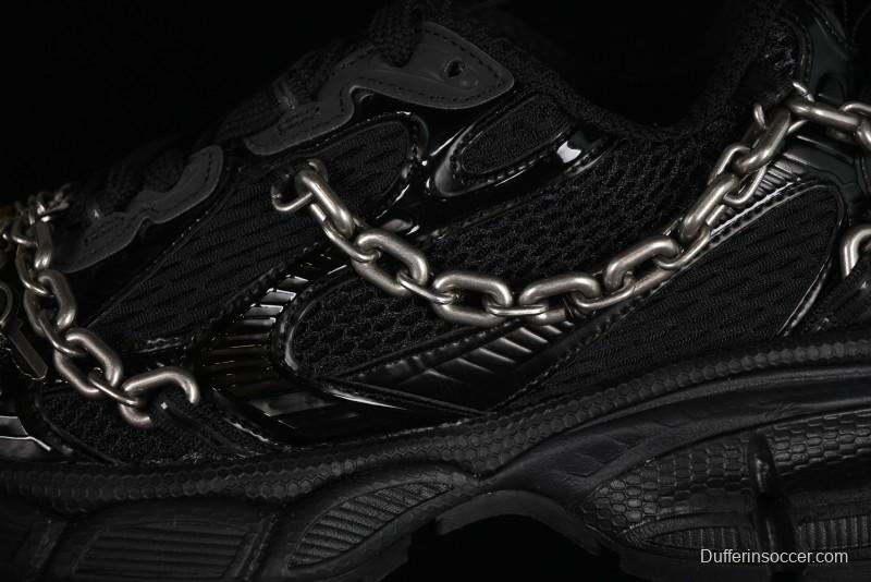 Balenciaga Phantom Sneaker 3XL Running Shoes with Transparent Heel Strap - W3XPL1882