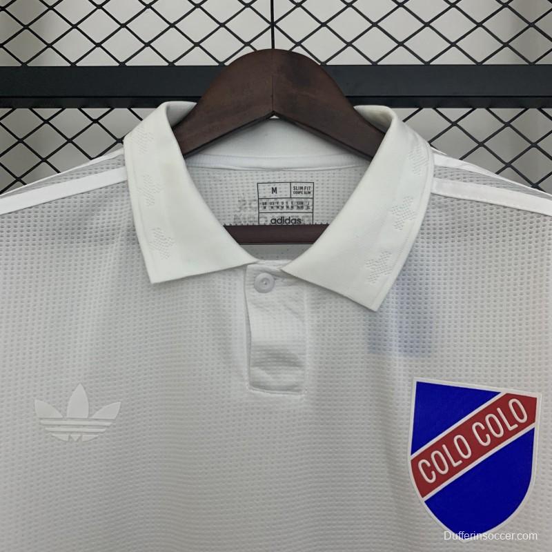 25/26 Colo Colo 100th Anniversary White