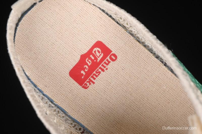 Onitsuka Tiger Mexico 66 Sabot Slip-On Sneakers with Breathable Mesh Upper - 1183C123-103