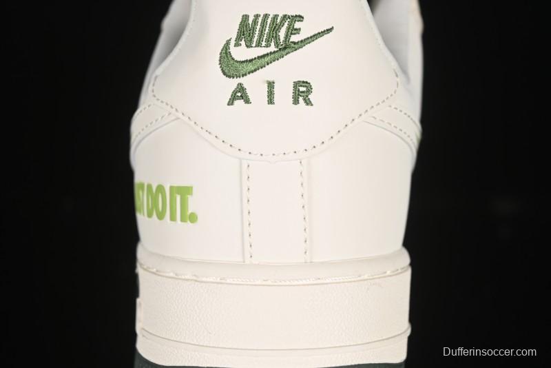Nike Air Force 1'07 Low Just Do It Casual Sneakers with Full-Length Air Cushion - DF0188-056