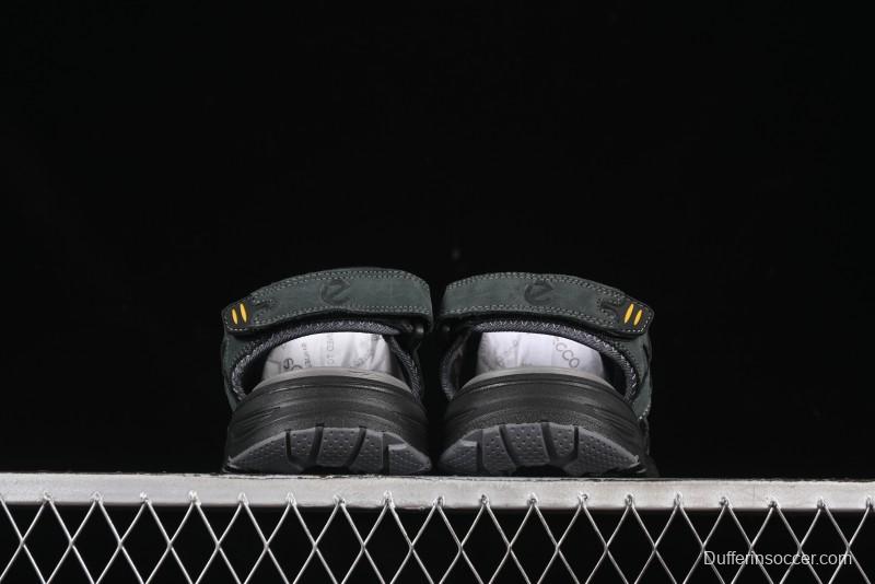 ECCO Off Trail Series Sporty Casual Sandals with Adjustable Hook-and-Loop Closure - 63251701002