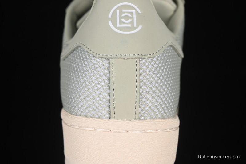 Adidas Clot Superstar Shell Toe Casual Sneakers with Serrated Design - IH3643