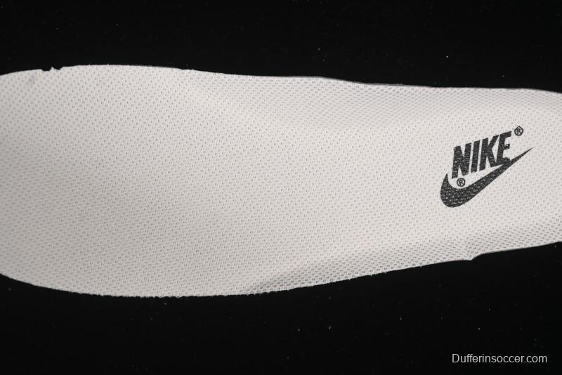 Nike Air Force 1'07 Low Stussy Collaboration Black Swoosh Casual Sneakers - HH7518-059