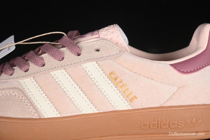 Adidas Originals Gazelle Indoor JR0232 Retro Casual Slip-Resistant Wear-Resistant Low-Top Skate Shoes - JR0232