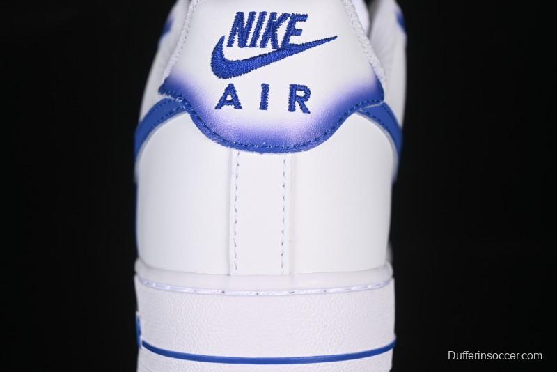 Nike Air Force 1'07 Low Blue Planet Casual Sneakers with Full-Length Air Cushion - ZH0316-079