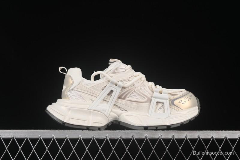 GG-CC Chunky Low Casual Fashion Sporty Platform Sneakers Series - 5515 Champagne