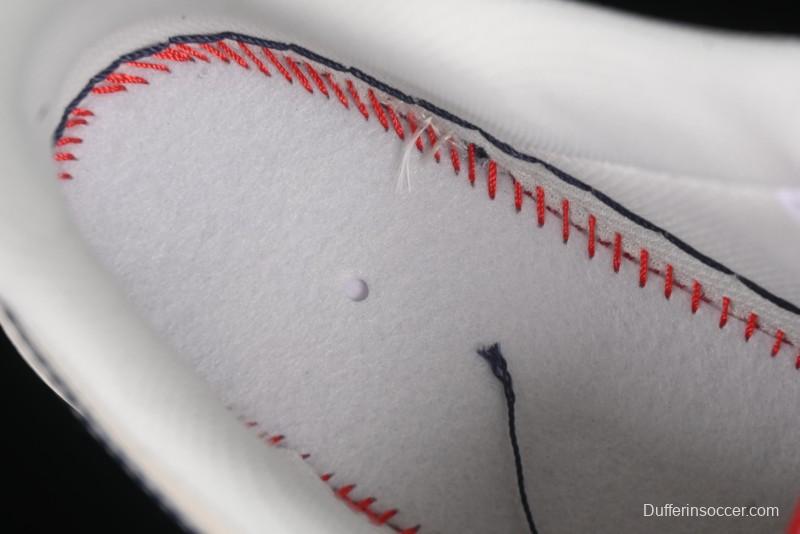 Nike Air Force 1 '07 Low Stussy Collaboration Dual-Tone Blue Red Logo Casual Sneakers - HH7518-072