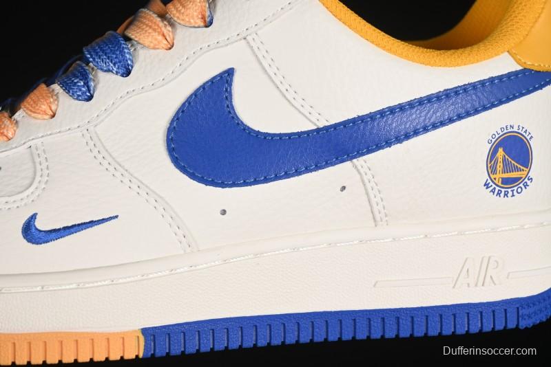 Nike Air Force 1 '07 Low NBA Collaboration Golden State Warriors Casual Sneakers - CS5288-005