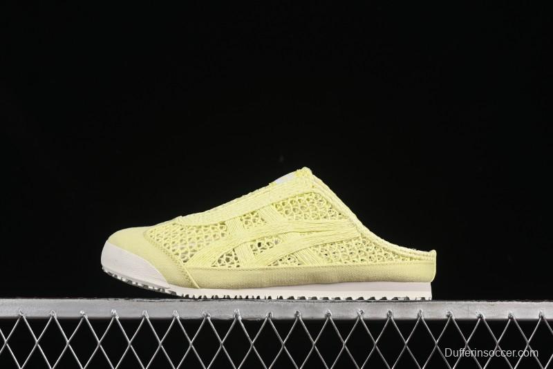 Onitsuka Tiger Mexico 66 Sabot Slip-On Sneakers with Breathable Mesh Upper - 1183A707-750
