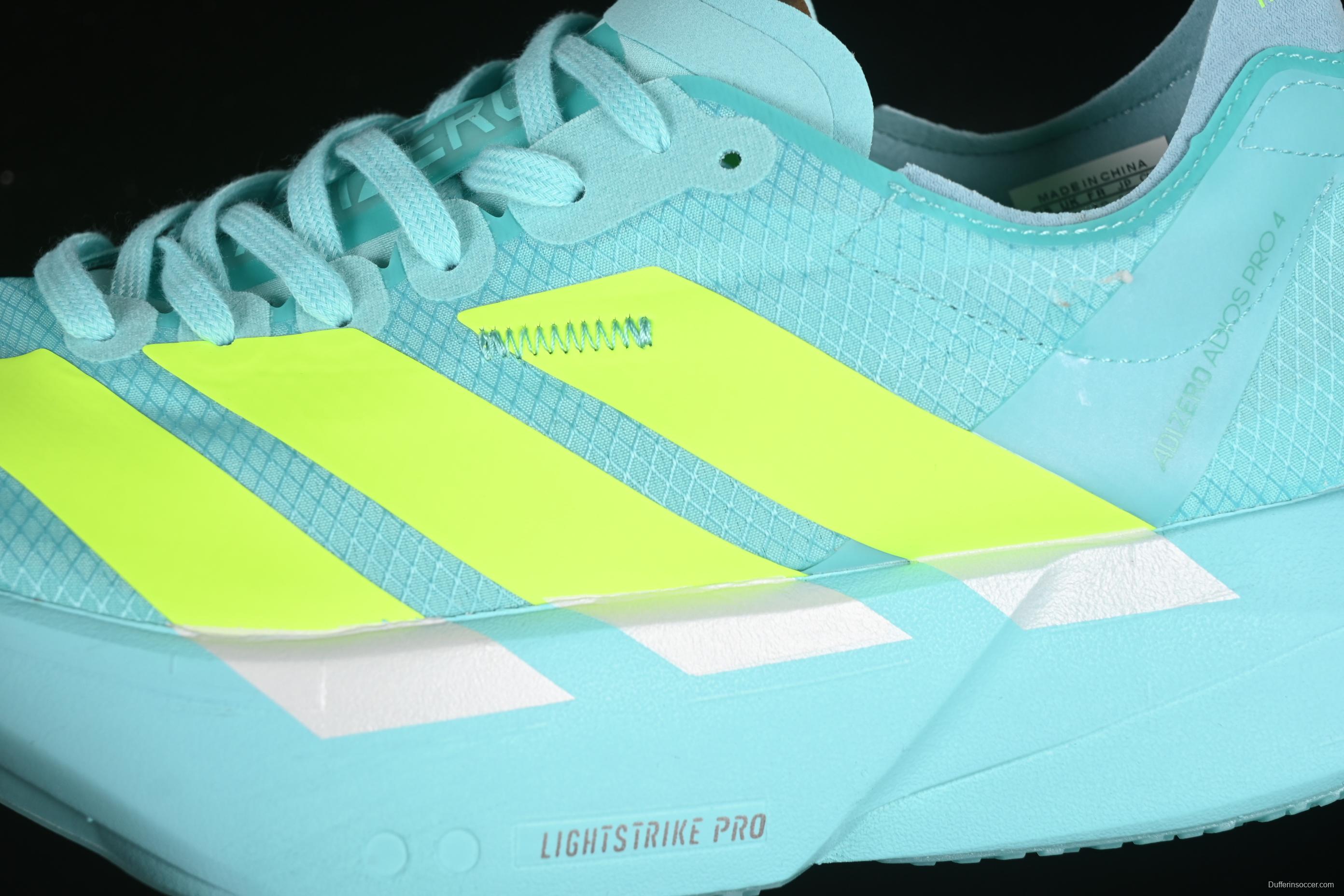 Adidas Adizero Adios 4 M Running Shoes Lightweight Breathable Low-Top - JR1251