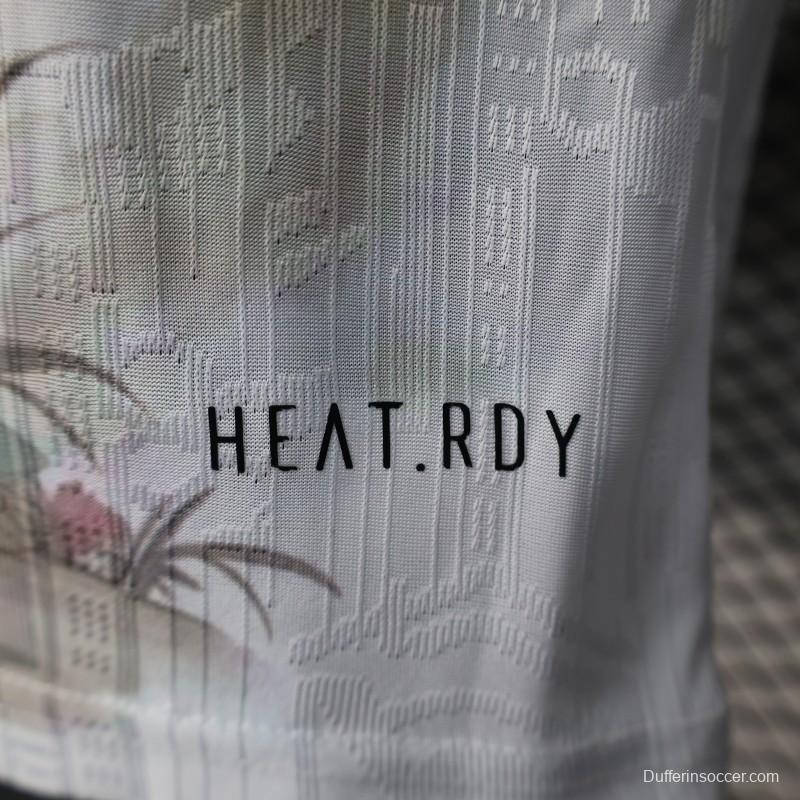 Player Version 2025 Japan White with Dragon Ball Nature Scene Jersey