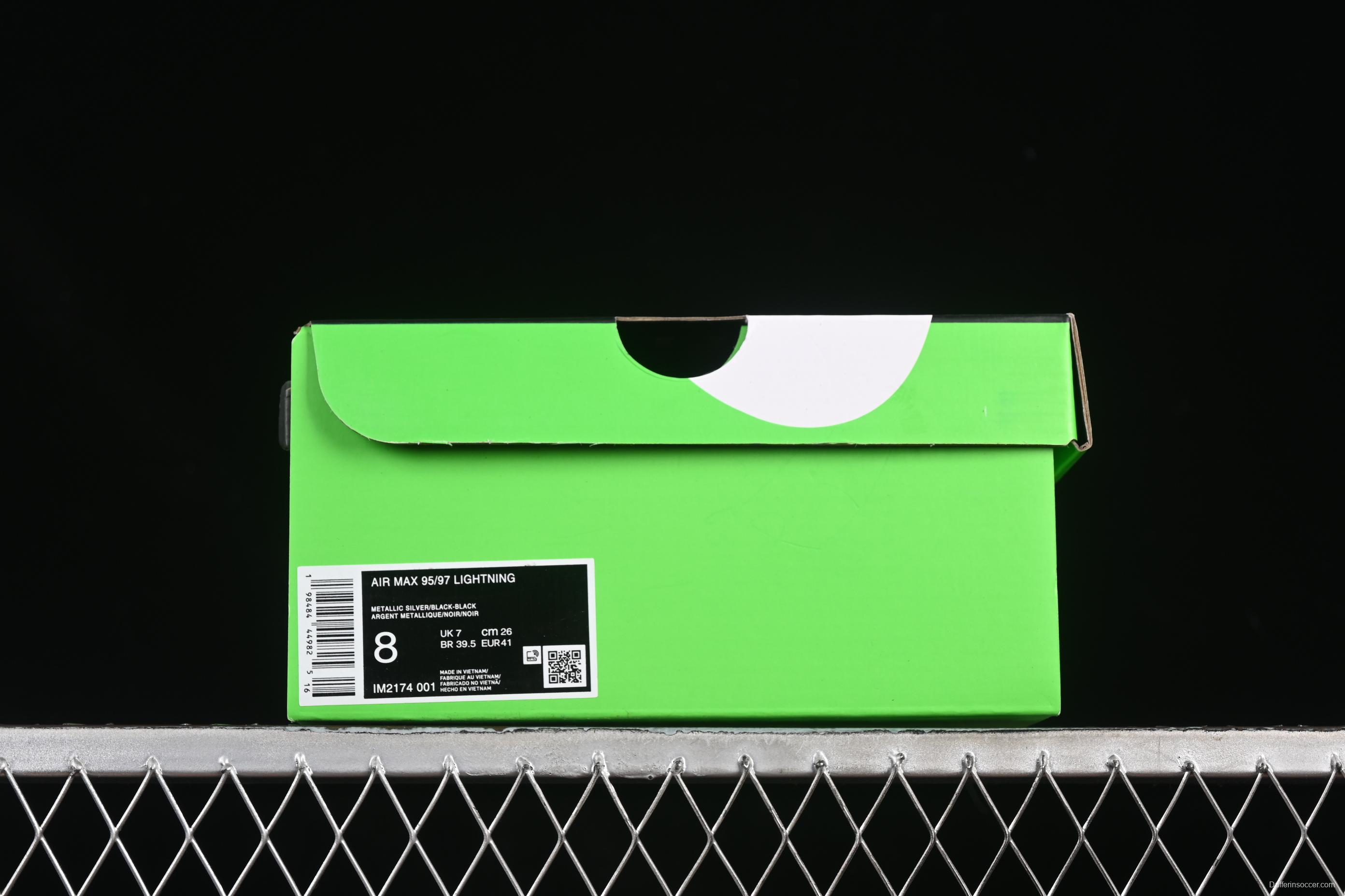 Nike Air Max 95/97 Retro Running Shoes with Full-Sole Air Cushion - IM2174-001