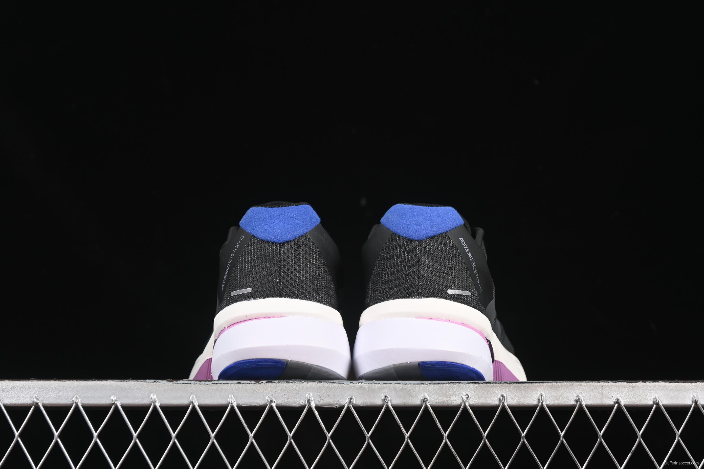 Adidas Adizero Boston 13 Running Shoes with Breathable Design - JS4950