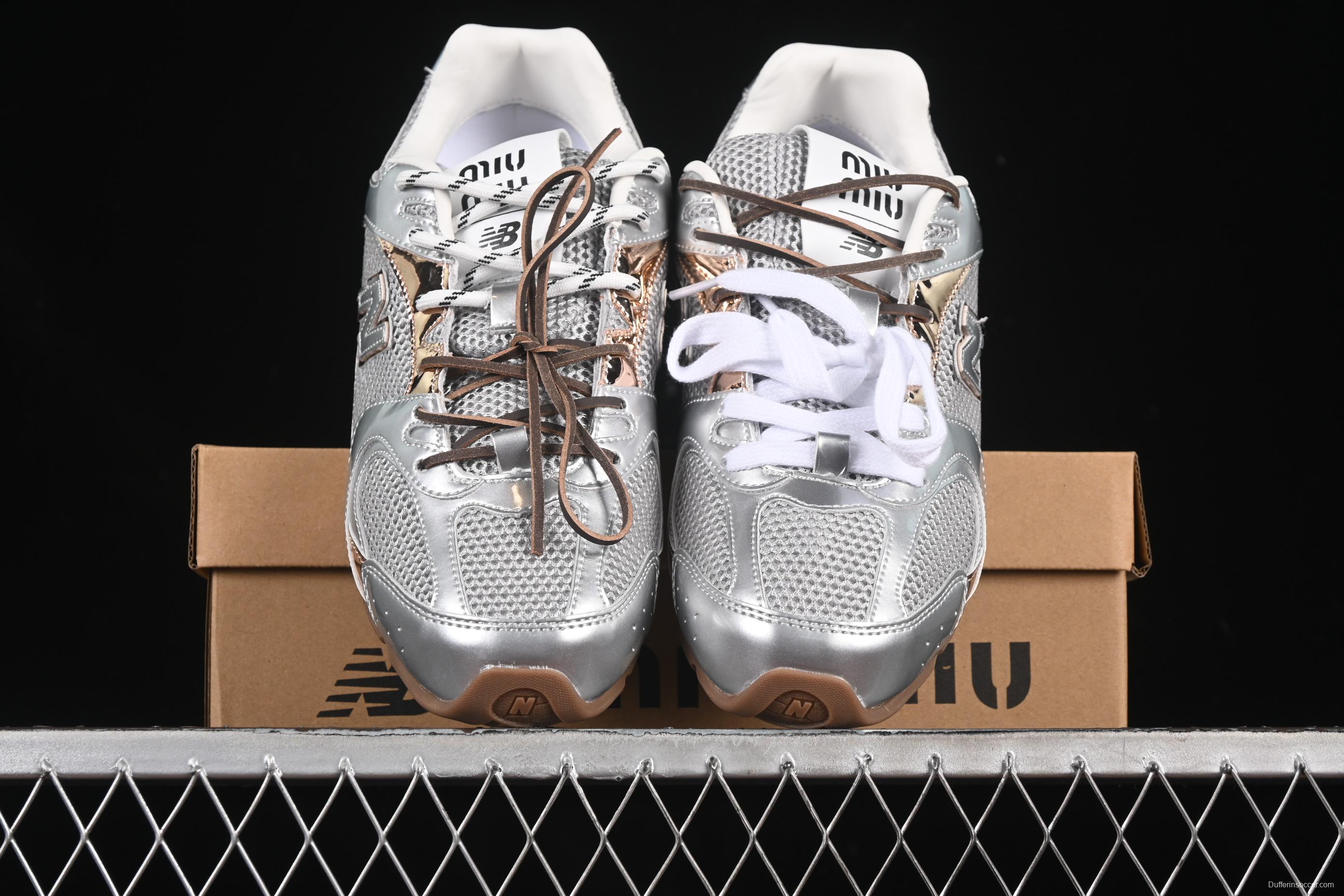 MiuMiu x New Balance 530 Low-Top Classic Retro Casual Running Shoes - AJD4