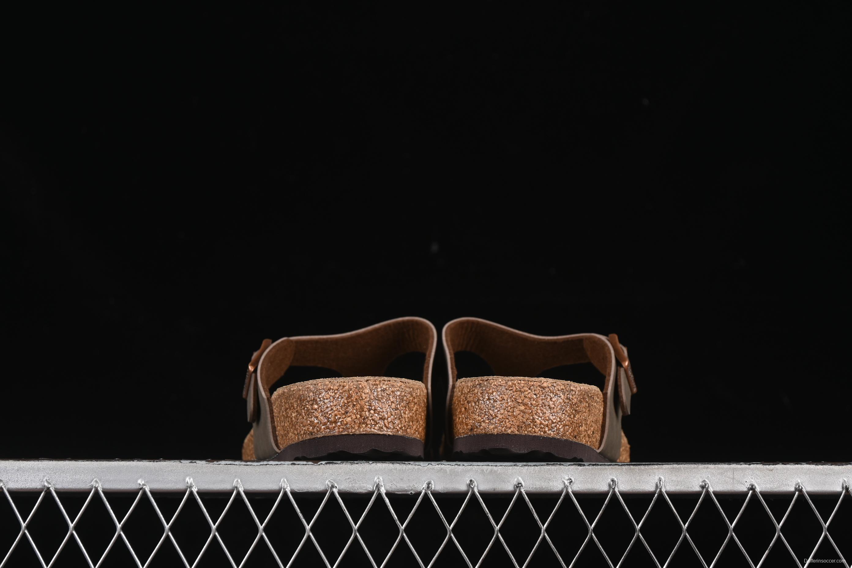 Birkenstock Milano Unisex Soft Footbed Sandals with Cushioned Cork Midsole - 652801