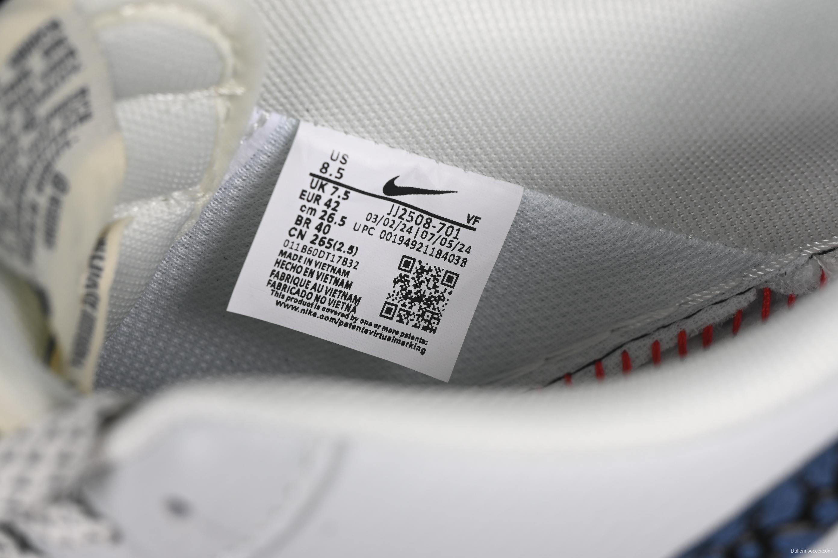 Nike Air Force 1 '07 Low LV Collaboration Blue Stone Grain Casual Sneakers - JJ2508-701