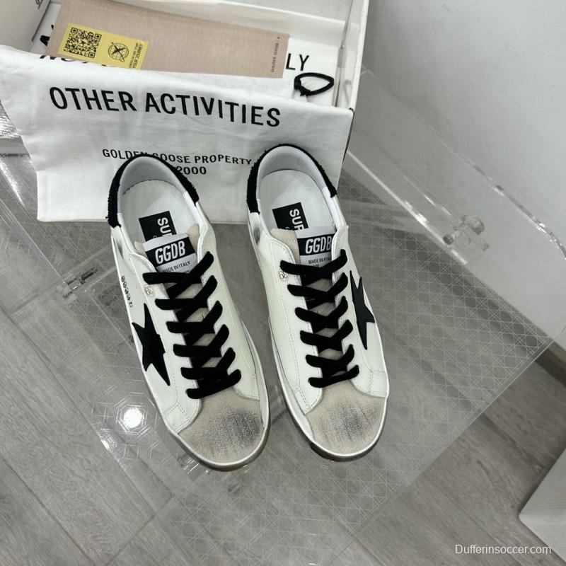 2025 Men GGDB White Black Leather Suede Sneakers SUPER STAR