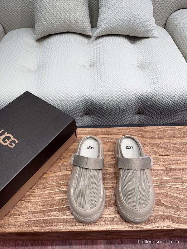 2025 UGG Beige Mesh Slippers