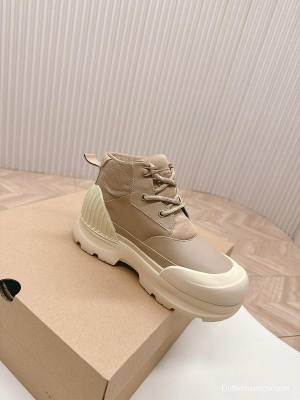 2024 Women UGG beige mesh leather Hiking Boot MJ00320