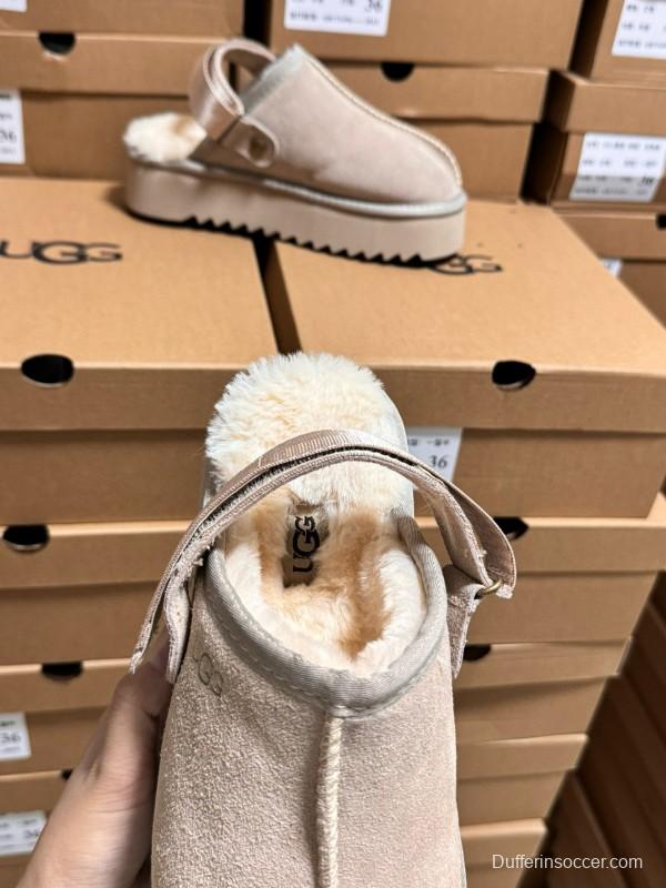 2024 Women UGG Sand Suede Slippers MJ00170