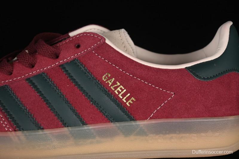 Adidas Originals Gazelle Indoor Retro Casual Slip-Resistant Wear-Resistant Low-Top Skate Shoes - JH5403