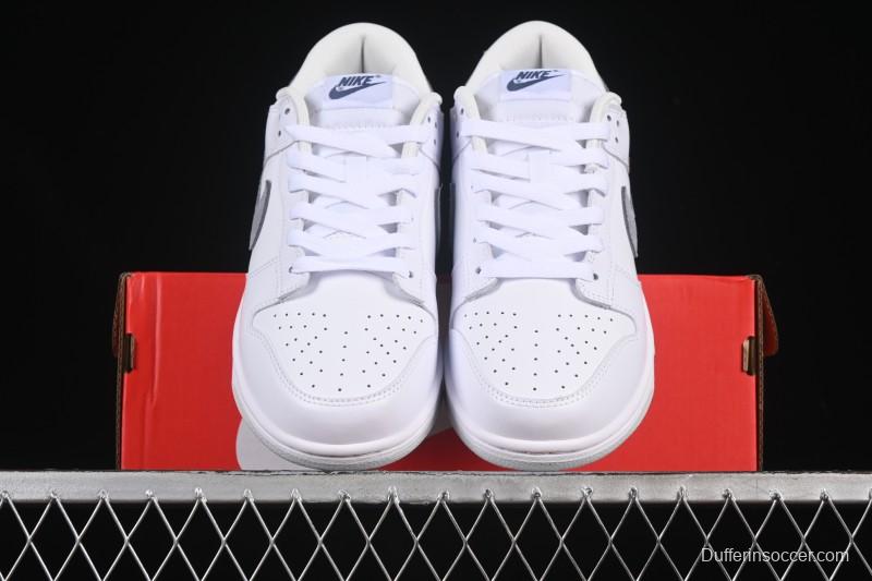 Nike SB Dunk Low White Grey Low-Top Casual Skate Shoes - IH0632-141