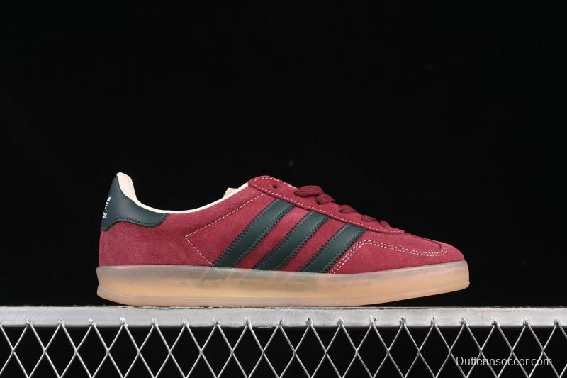 Adidas Originals Gazelle Indoor Retro Casual Slip-Resistant Wear-Resistant Low-Top Skate Shoes - JH5403