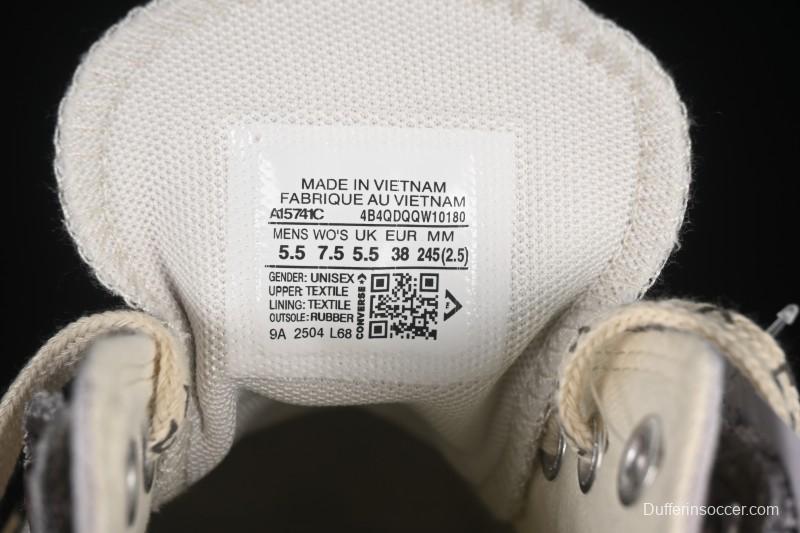 Converse Chuck 70 Low Feng Chen Wang Collaboration Deconstructed Canvas Sneakers - A15741C