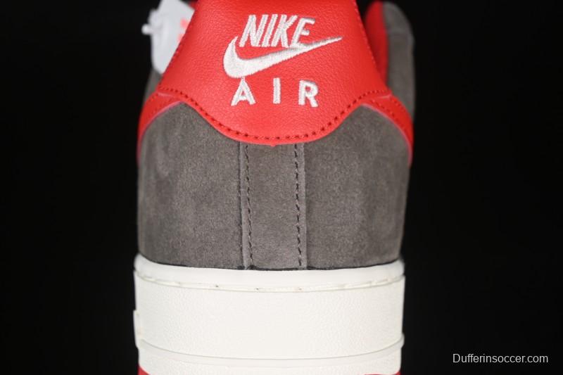 Nike Air Force 1'07 Low Casual Sneakers with Full-Length Air Cushion - FQ8714-201