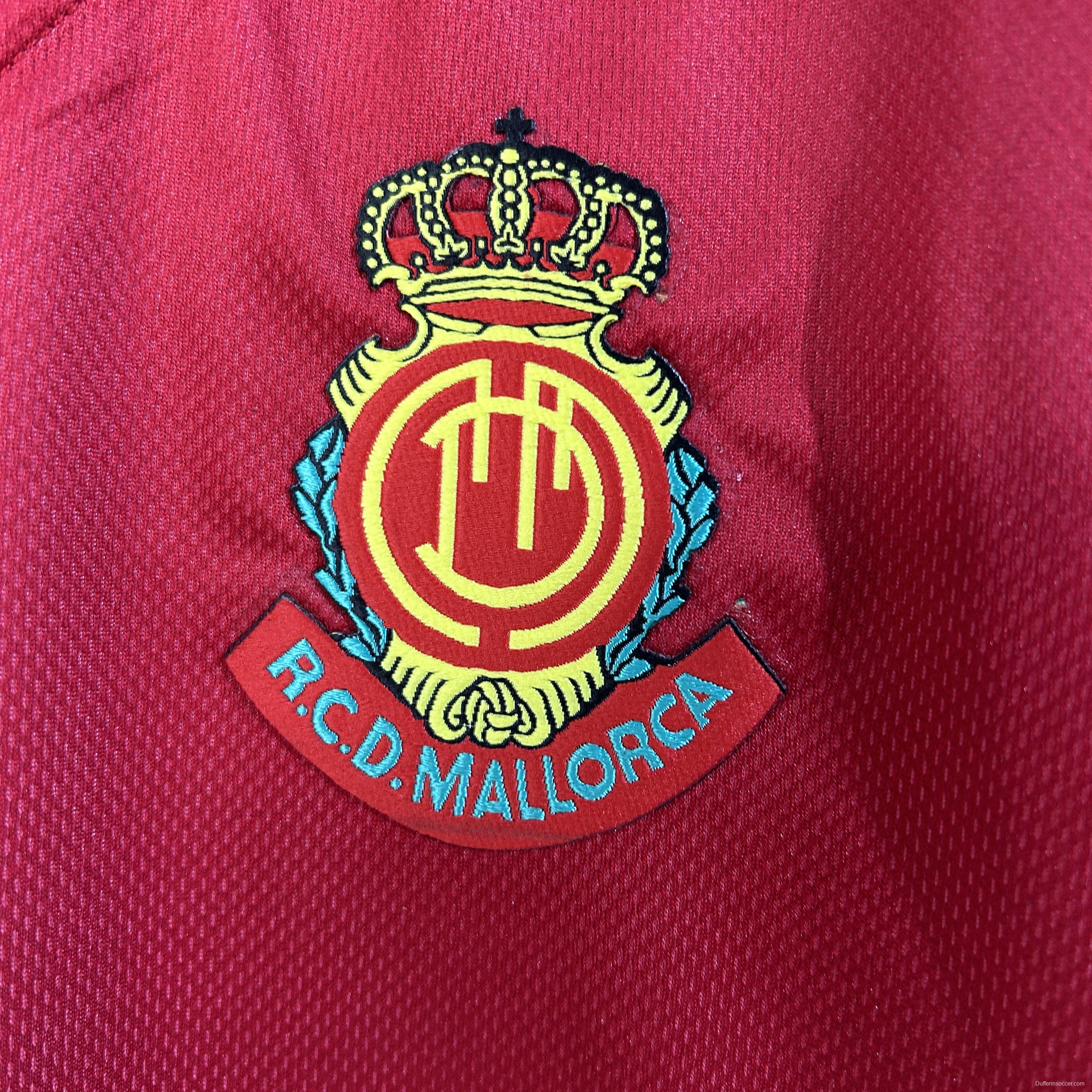 01/02 Retro Mallorca Red Home Jersey