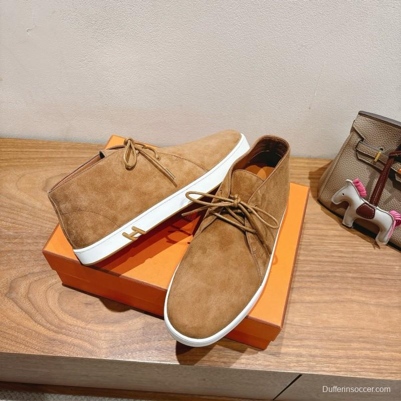 2025 Unisex H Brown Suede Classic Boots AS00380