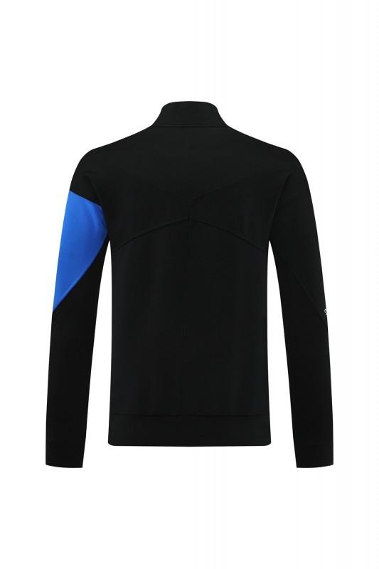 25/26 Chelsea Black/Blue Full Zipper Jacket +Long Pants