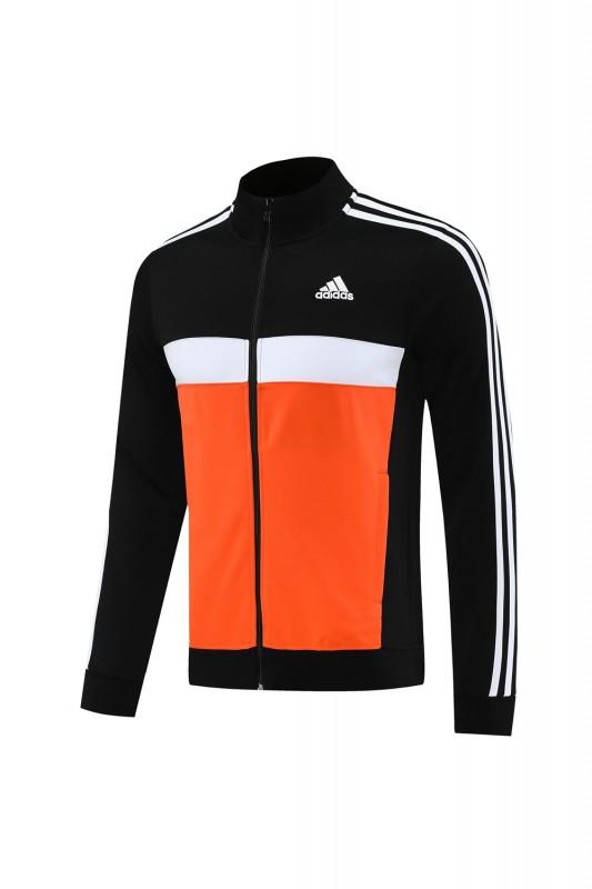 2025 Adidas Orange/Black Full Zipper Jacket +Long Pants