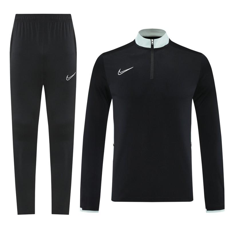 2025 Nike Black Full Hoodie Zipper Jacket +Long Pants